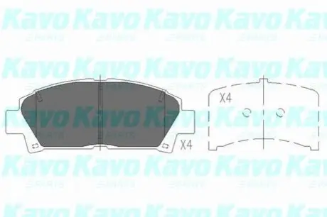Гальмівні колодки KAVO KBP9110