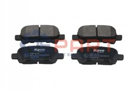 Колодки гальмівні (задні) Toyota Camry/Avalon/Solara 99-12 KAVO KBP9119 Купити в Україні