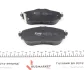 Комплект тормозных колодок PARTS KAVO (KBP9123) изображение 4
