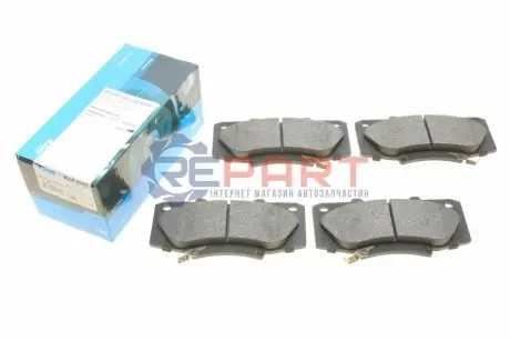 Колодки гальмівні (передні) Toyota Hilux 2.5-4.0 d-4d 04 KAVO KBP9133