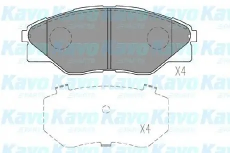 PARTS TOYOTA Гальмівні колодки передн.Hilux III 05 KAVO KBP-9135 Купити в Україні