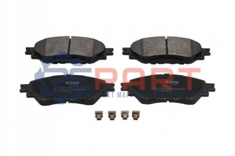 PARTS TOYOTA Гальмівні колодки HILUX VIII 2.4 D 4WD 15- KAVO KBP-9152