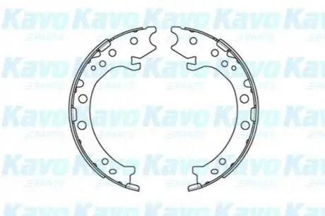 PARTS HONDA Тормозные колодки задн.ручного тормоза CR-V II 01- KAVO KBS2903