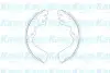 PARTS HYUNDAI Комплект гальмівних колодок GALLOPER II (JK-01) 2.5 TD 98-03, H-1 / STAREX (A1) 2.4 03-04 KAVO (KBS-3403) зображення 1