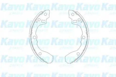 Гальмівні колодки (набір) KAVO KBS-4403 Купити в Україні