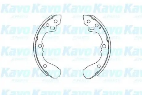 PARTS MAZDA Щеки тормозные 626 1.6 83-12 /87 200X26 KAVO KBS-4407 Купить в Украине