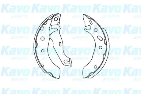 PARTS FORD щоки гальмівні FIESTA,KA,PUMA 96- KAVO KBS-5407