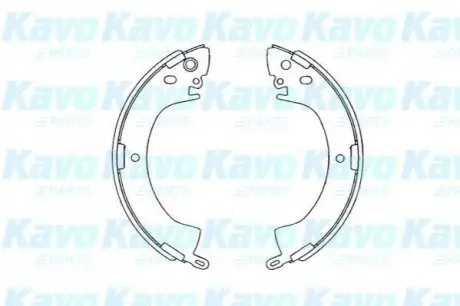 PARTS MITSUBISHI Щеки тормозные Pajero 86 KAVO KBS-6408 Купити в Україні