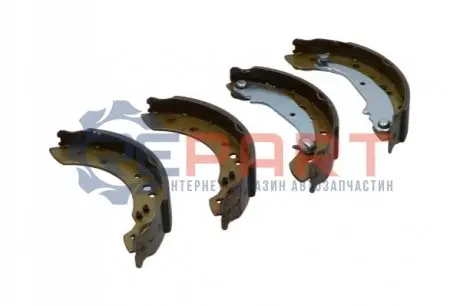 Колодки гальмівні (задні) Smart ForFour 04-06/Mitsubishi Colt 04-12 (барабанні) (203.2x38) KAVO KBS6414 Купити в Україні
