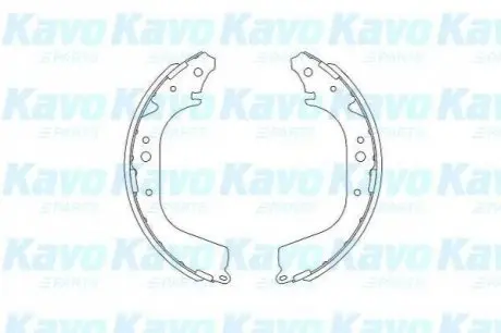 Колодки ручника Toyota Land Cruiser/VW Taro 69- (295x62) KAVO KBS-7409 Купити в Україні