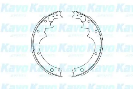 PARTS NISSAN щоки гальмівні PATROL 2.8-3.0 DS 82 KAVO KBS-7426 Купити в Україні