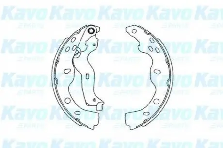 Колодки гальмівні (задні) Fiat Sedici/Suzuki SX4 06- (барабанні) (220x35) KAVO KBS-8914