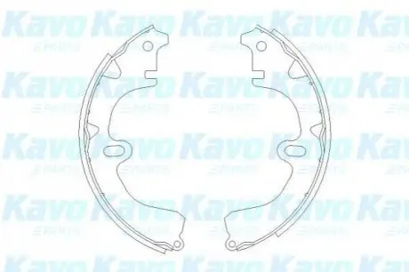 PARTS щоки гальмівні TOYOTA Corolla -00 KAVO KBS-9918 Купити в Україні