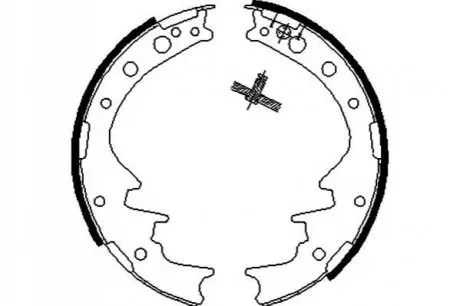 PARTS TOYOTA Тормозные колодки барабанные HIACE IV 95- KAVO KBS-9926 Купить в Украине
