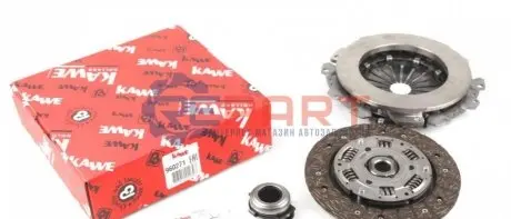 Комплект зчеплення Renault Kangoo 1.9D 97- (d=200mm) (+вижимний) KAWE 960271 Купити в Україні