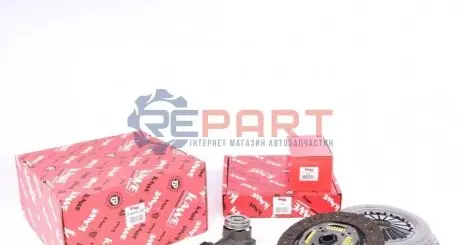 Фото 1 — Комплект зчеплення Ford Transit 2.0DI 00- (d=250mm) (+вижимний) KAWE (961681CSC) Фото Комплект зчеплення Ford Transit 2.0DI 00- (d=250mm) (+вижимний) KAWE (961681CSC) зображення 1