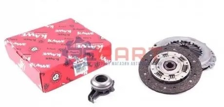 Комплект зчеплення Fiat Doblo 1.9 D 01- (d=200mm) (+вижимний) KAWE 961875 Купити в Україні