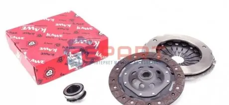 Комплект зчеплення VW Caddy 1.9TDI 04-10 (d=230mm) (+вижимний) KAWE 962193 Купити в Україні