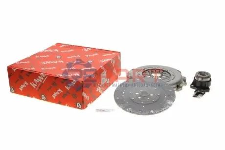 Комплект зчеплення Ford Focus/Kuga 2.0 TDCi 04-14 (d=240mm) (+вижимний) KAWE 962572CSC Купити в Україні