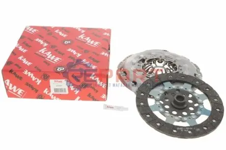 Комплект зчеплення Hyundai Santa Fe I/II 2.7 04-12, 125/129/139kw (d=220mm) KAWE 962699 Купити в Україні