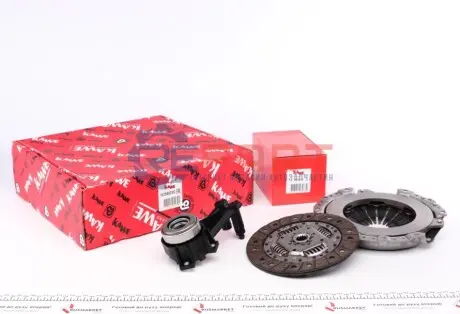 Фото Комплект зчеплення Ford Fiesta 95-08 (d=190mm) (+вижимний) KAWE (962840CSC) зображення 1