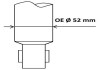 Амортизатор газомасляний KAYABA 3458002 (фото 2)