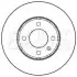 Диск тормозной (передний) Skoda Citigo 1.0 11-19/VW Up 1.0 12-(257x22) (с покрытием) (вент.) KEY PARTS (KBD5236) изображение 1