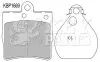 Фото Колодки гальмівні (задні) MB C-class (W202/203) CLK (C208)/E-class (W210/C124) 93-11 KEY PARTS (KBP1669) зображення 1