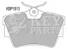 Фото Тормозные колодки дисковые KEY PARTS (KBP1813) изображение 1