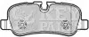 Фото Колодки тормозные (задні) Land Rover Discovery IV 09-18 KEY PARTS (KBP1941) зображення 1