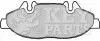 Фото Колодки гальмівні (передні) MB Vito (W639) 03 KEY PARTS (KBP1949) зображення 1