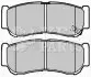 Фото Колодки гальмівні (задні) Hyundai Santa Fe II 06-12/H-1 01-07 KEY PARTS (KBP2007) зображення 1
