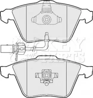 Колодки гальмівні (передні) Audi A4/A6/A8 02-11 (Ate-Teves) (з датчиками) KEY PARTS KBP2013 Купити в Україні