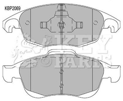 Тормозные колодки.) KEY PARTS KBP2069