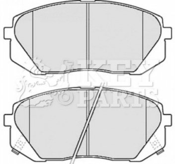 Гальмівні колодки дискові KEY PARTS KBP2081 (фото 1)