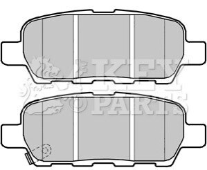 Гальмiвнi колодки дисковi KEY PARTS KBP2326