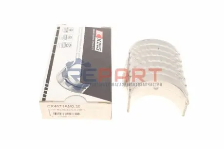 Вкладиші шатунні King CR4071AM 0.25 Купити в Україні