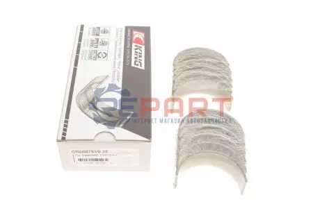 Вкладиші шатунні BMW 3 (F30/F80)/5 (G30/F90)/7 (G11/G12) 15-20 B58 B30 (+0.25) King CR6887SV 0,25 Купити в Україні