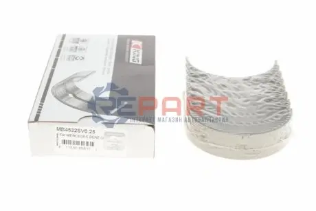 Вкладиші корінні MB Sprinter 906/907/910/Vito (W639) 03- (+0.25) OM642 King MB4532SV0.25 Купити в Україні