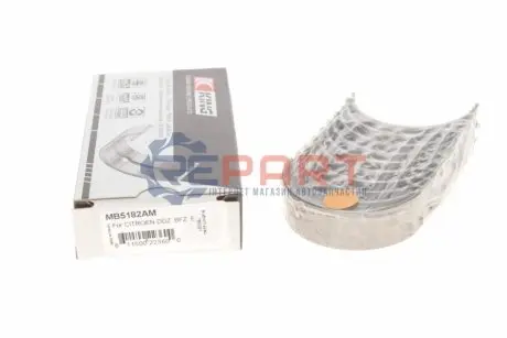 Вкладыши коренные PSA STD 1.6/1.9 XU5/XU9 87- King MB5182AM Купити в Україні