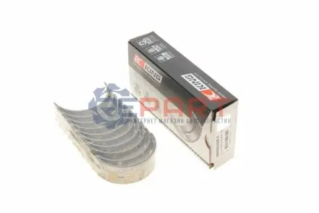 Вкладиші корінні Ford Escort 1.8D 86-01 (+0.50) King MB5592AM0.5 Купити в Україні