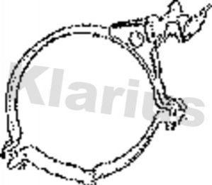 Кронштейн системы выпуска KLARIUS 430104 (фото 1)