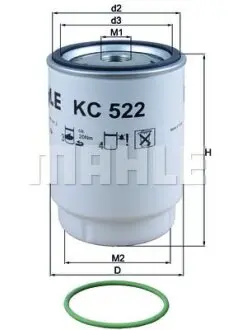 Фильтр топлива Knecht KC522D