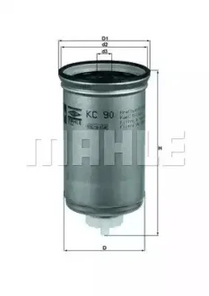 Фильтр топливный - KNECHT KC 90 (97FF9176AC, 864F9716CAB, 5023362) Knecht KC90