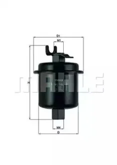 Фильтр топливный - KNECHT KL 185 (25313812, 25176324, 16900ST5933) Knecht KL185