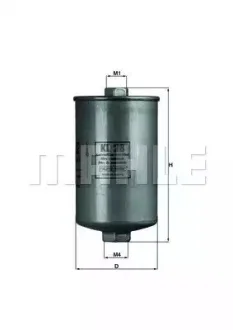 Фильтр топливный - KNECHT KL 28 (W0447133511, 93311038003, 8978561) Knecht KL28