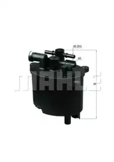 Фильтр топливный - KNECHT (5215, 1427928, 1770A040) Knecht KL581