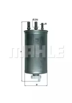 Фильтр топливный - KNECHT KL 781 (8200813237A, 8200803831, 7701478547) Knecht KL781