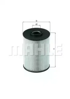 Фильтр топливный - KNECHT KX 211D (190186, 190695, 190696) Knecht KX211D