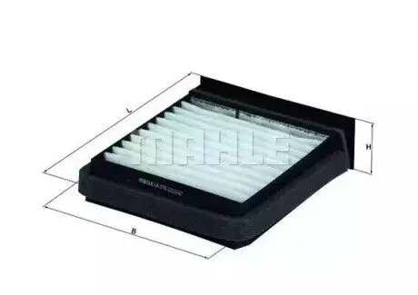 Фото 1 — Фільтр салону KNECHT (LA376) Фото Фільтр салону KNECHT (LA376) зображення 1